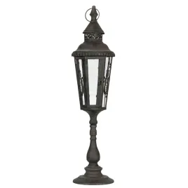 lampion-retro-postarzany-czarny-retro-na-nozce-wys-77cm