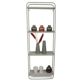 polka-do-salonu-sypialni-wiszaca-metalowa-kolor-szary-mat-91x31cm