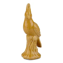figurka-w-ksztalcie-papugi-ceramiczna-zolta-wys-23cm