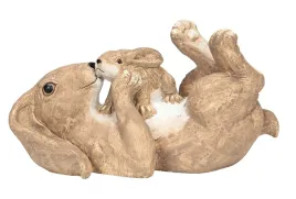 figurka-wielkanocna-zajace-brazowa