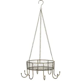 kosz-wiszacy-z-haczykami-zloty-sr-26cm