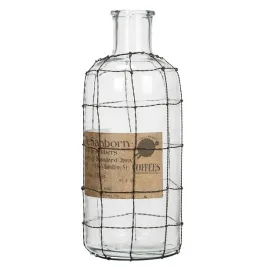 wazon-butelka-styl-retro-szklany-wys-32cm