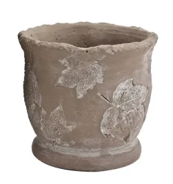donica-z-liscmi-betonowa-bezowa-sr-12cm