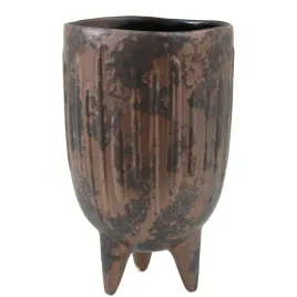 donica-irma-brazowa-ceramiczna-wysoka