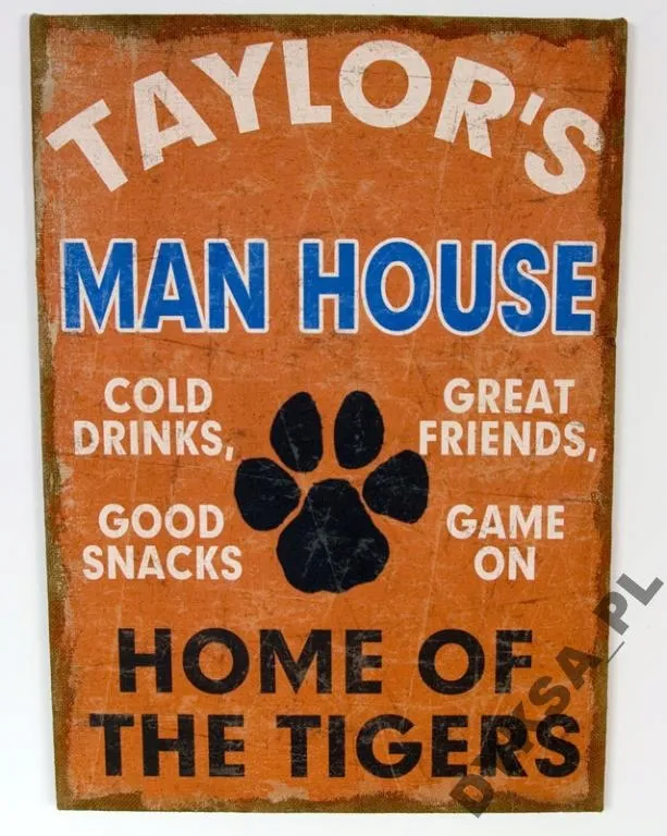 obraz-man-house-rules-70x50cm