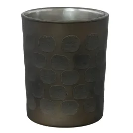 swiecznik-tealight-szary-w-kropki-wys-12cm