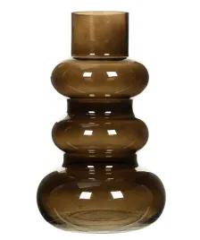 wazon-flora-na-bukiet-brazowy-wys-30cm