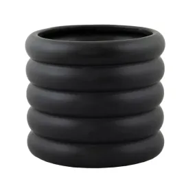 donica-bubbles-czarny-mat-ceramiczna-sr-17cm