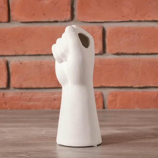 wazon-dlon-ceramiczny-bialy-wys-23cm-srednica-8-cm