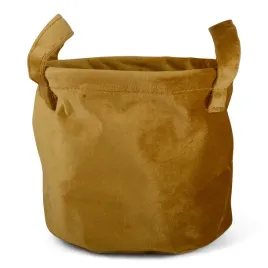organizer-aksamitny-na-polke-musztardowy-sr-16cm