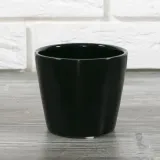 donica-sofia-ceramiczna-czarny-polysk-sr-10cm-ksztalt-okragly