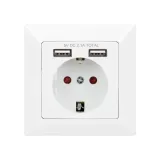 gniazdo-pojedyncze-2p-z-usbx2-schuko