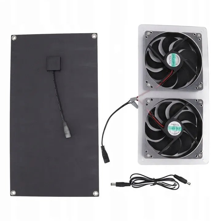 wentylator-12v-panel-solarny-sloneczny-100w-usb-stan-nowy