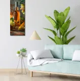 obraz-30x90cm-bursztynowe-wino-stan-nowy