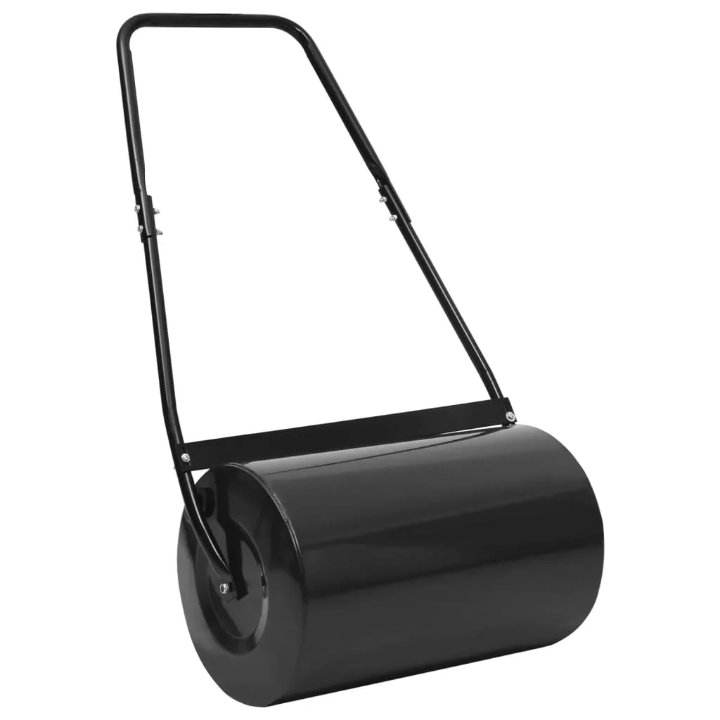 walec-do-trawnika-63cm-czarny-stal-50l