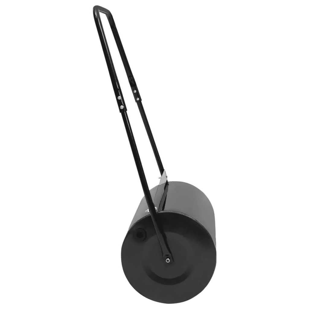walec-do-trawnika-63cm-czarny-stal-50l