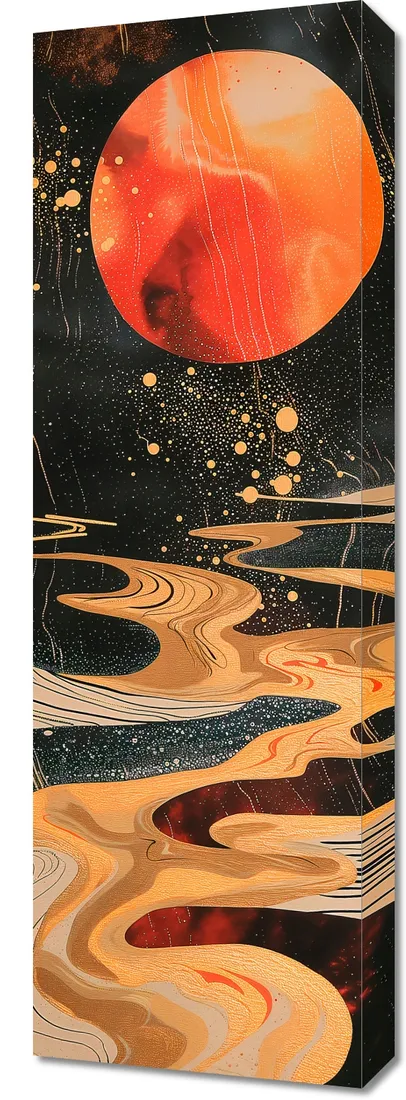 obraz-30x90cm-planetarny-taniec