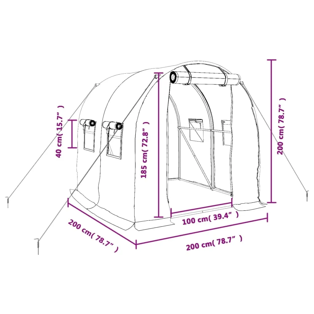 szklarnia-2x2x2m-biala-pe-stal