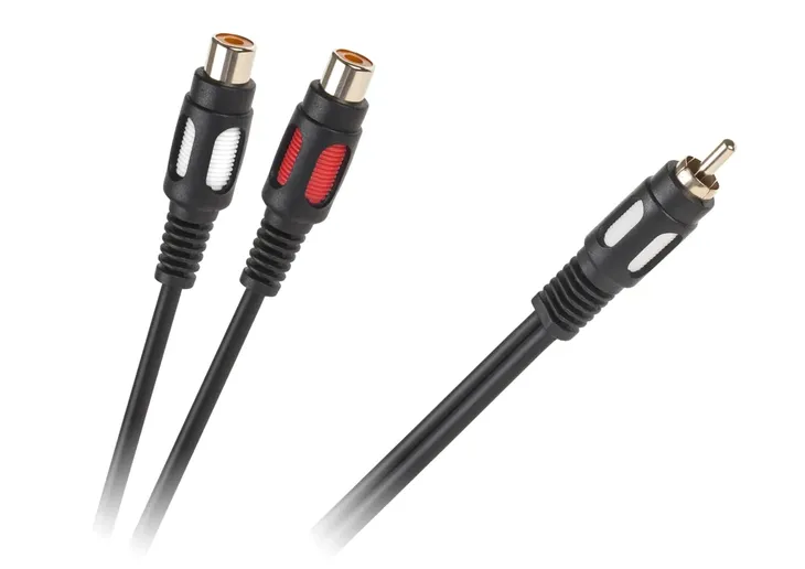 kabel-1rca-2-gniazda-rca-25cm