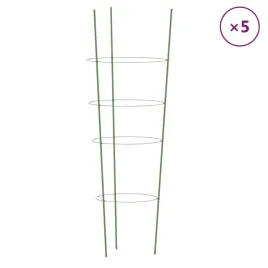 podporki-dla-roslin-z-4-obreczami-5-szt-zielone-90-cm-stal