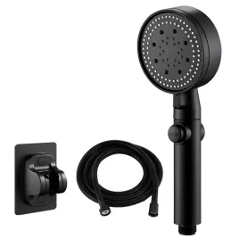 sluchawka-prysznicowa-z-uchwytem-i-wezem-czarna-5-trybow-zestaw-do-lazienki