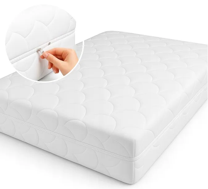 POKROWIEC NA MATERAC PREMIUM OCHRANIACZ 160x200 NA ZAMEK PIKOWANY NA WYMIAR