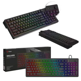 Zdjęcie produktu Klawiatura Gamingowa Membranowa GALAXIS RGB Anti-ghosting 19 klawiszy USB