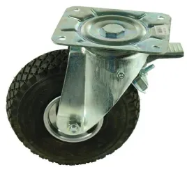 kolo-skretne-gumowe-o-260x85-mm-z-hamulcem-podstawa-montazowa-200x160-mm