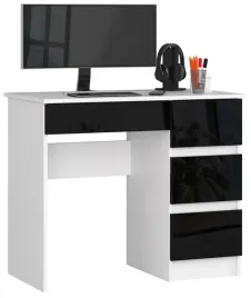 biurko-dla-dziecka-biale-czarne-90-cm-4-szuflady