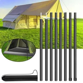 2x-drazkow-podtrzymujacych-namiot-elastycznymi-regulowanymi-teleskopowa