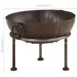 palenisko-rustykalne-40x30-cm-brazowe-stan-nowy-wysokosc-30-cm