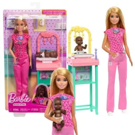 barbie-kariera-pediatra-lalka-bobas-gabinet-lekarski-akcesoria-mattel-jcr72