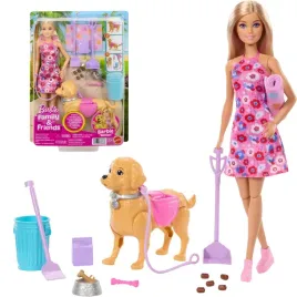 barbie-malibu-spacer-z-pieskiem-czyscioszkiem-jjb46-lalka-piesek-akcesoria