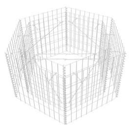 donica-gabionowa-100x90x50cm-srebrna