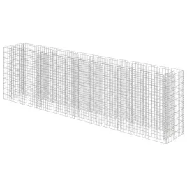 donica-gabionowa-360x50x100-cm-srebrna-stal-galwanizowana