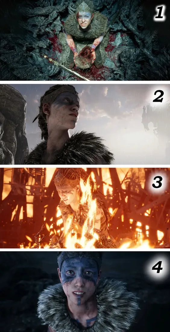 fototapeta-hellblade-200x95-samoprzylepna-stan-nowy