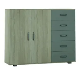 komoda-130cm-dab-sonoma-olio-20-kolorow