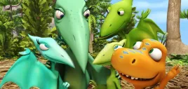 fototapeta-dla-dzieci-dinopociag-200x95-samoprzylepna