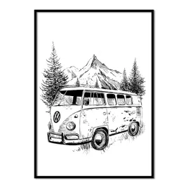 plakat-dekoracyjny-vintage-van-w-gorach