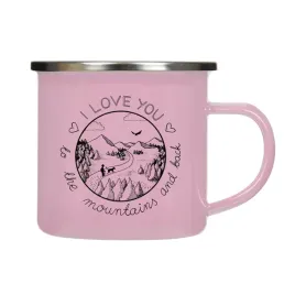 kubek-emaliowany-i-love-you-to-the-mountains-and-back-rozowy