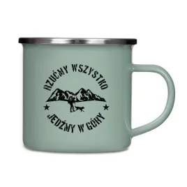 kubek-emaliowany-rzucmy-wszystko-jedzmy-w-gory-szarozielony
