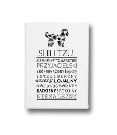 typograficzny-obraz-na-plotnie-shih-tzu