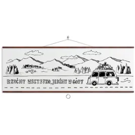 plakat-rzucmy-wszystko-jedzmy-w-gory-90x30-cm