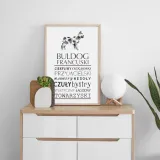 plakat-typograficzny-buldog-francuski