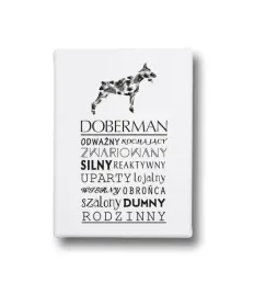 typograficzny-obraz-na-plotnie-doberman