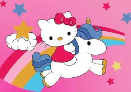 naklejki-na-sciane-dla-dzieci-plakat-hello-kitty-100x70