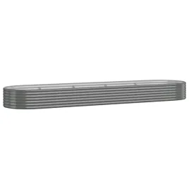 donica-ogrodowa-396x100x36cm-szara-stal-malowana-proszkowo