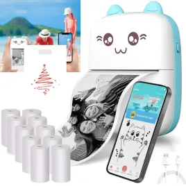 mini-drukarka-termiczna-dla-dzieci-przenosna-11-rolek-gratis