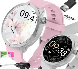zegarek-damski-srebrny-smartwatch-sms-kroki-polskie-menu-polaczenia