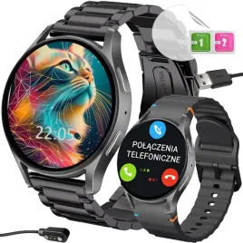 smartwatch-damski-zegarek-pl-menu-rozmowy-smart-watch-black-watch-7-pro